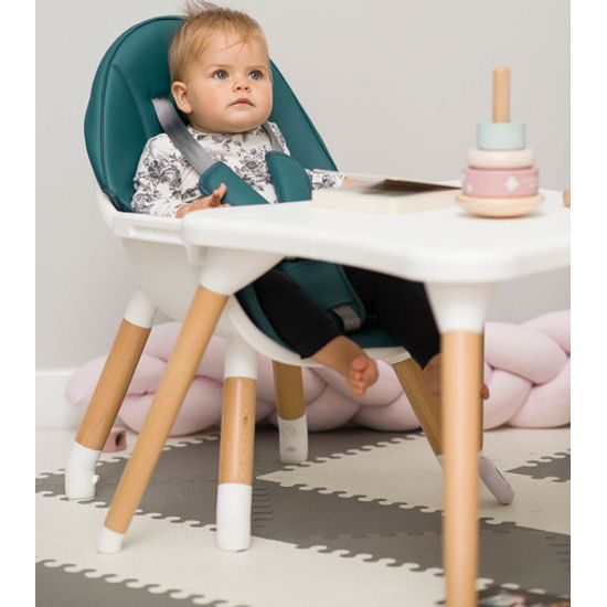 Dětská jídelní židlička Caretero Tuva - růžová