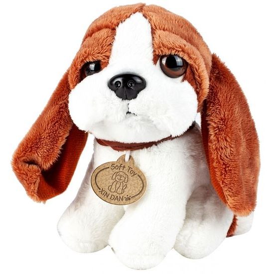 Mluvící panenka s oblečením a pejskem My Baby 32 cm