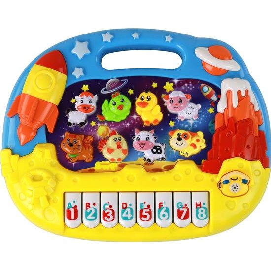 Edukativní hrací klavír v angličtině