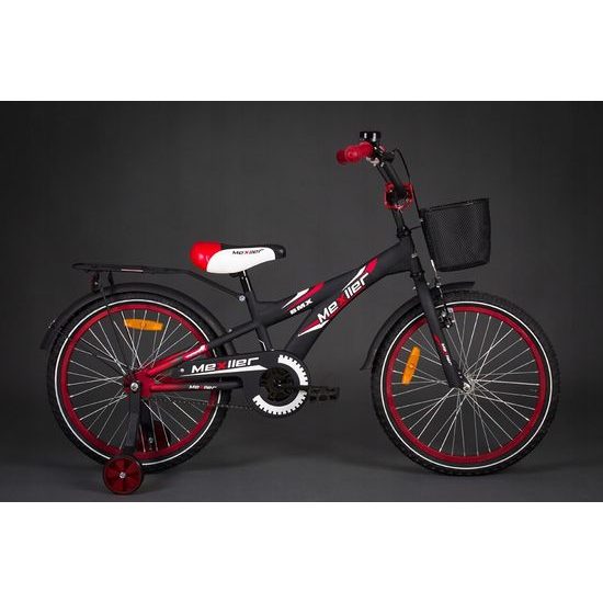 Mexller dětské kolo BMX 20" černočervená