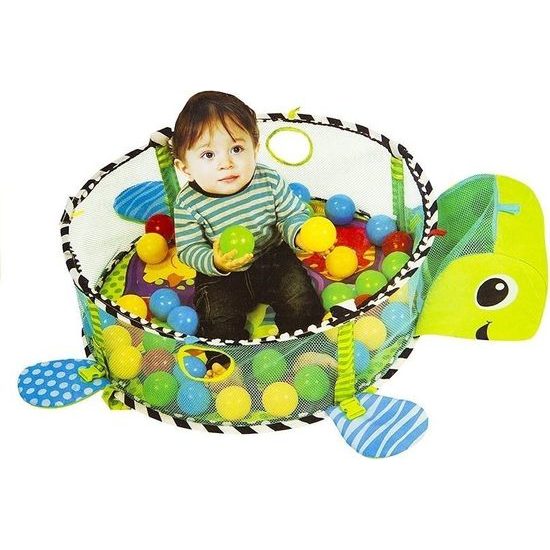 Vzdělávací podložka pro miminko 3v1 želva