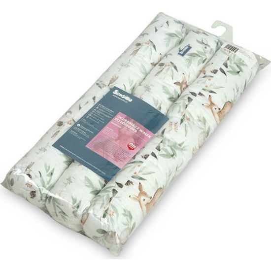 Ochranný mantinel do postýlky válec Sensillo - srnky