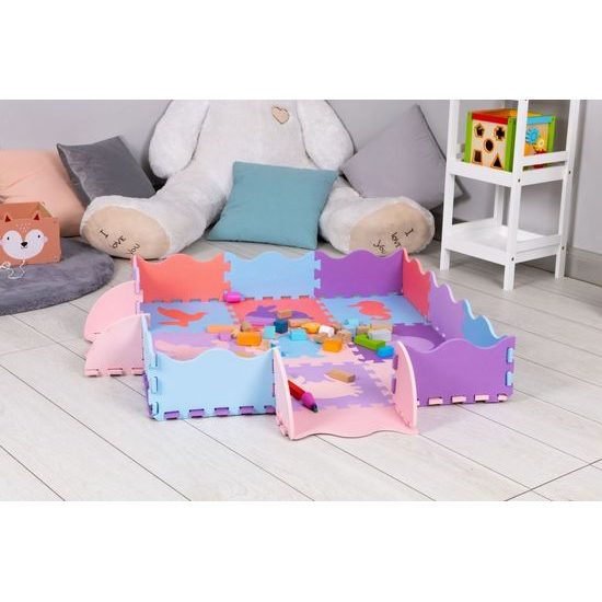 IPlay penová puzzle hracia deka Animal Play Mat