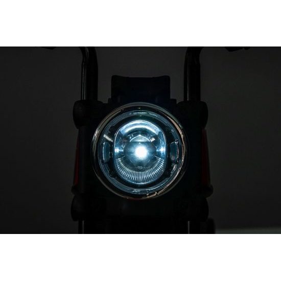 Dětská elektrická motorka Faster - bílá