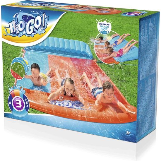 Vodní skluzavka Bestway 52479 trojitá Tsunami 4,88 m