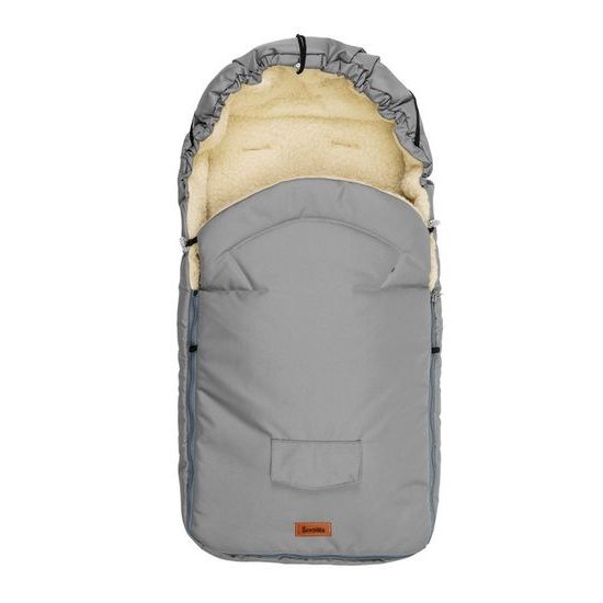 Sensillo Vlněný zimní fusak světle šedý