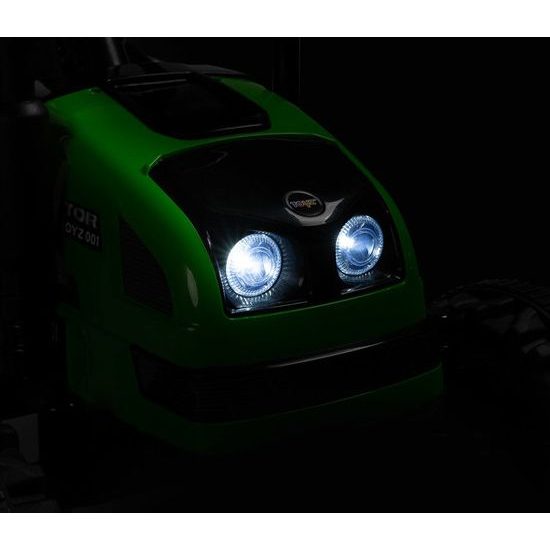Elektrický traktor Hector zelený