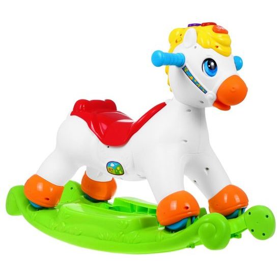 Huile Toys interaktivní houpací kůň 2v1 Rocking Horse