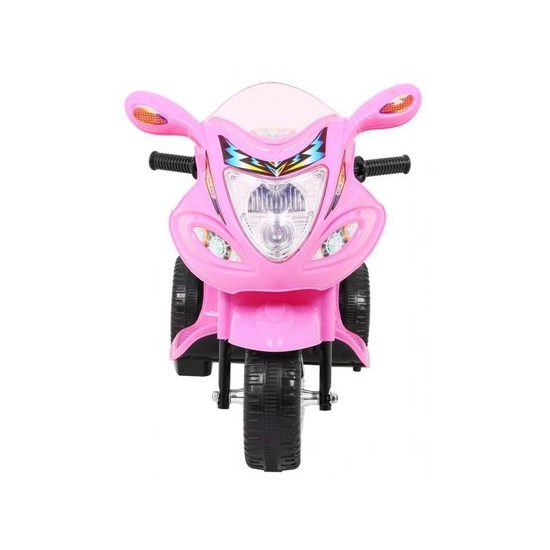 Dětská elektrická tříkolka Racing Pink