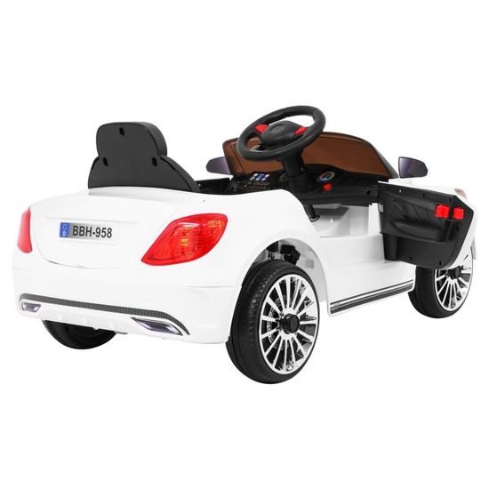 Dětské elektrické autíčko Best bílé