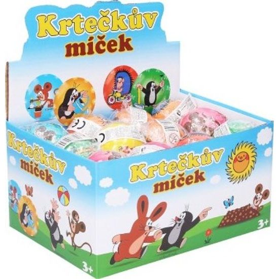 Míček Krtek - mix 4 barvy