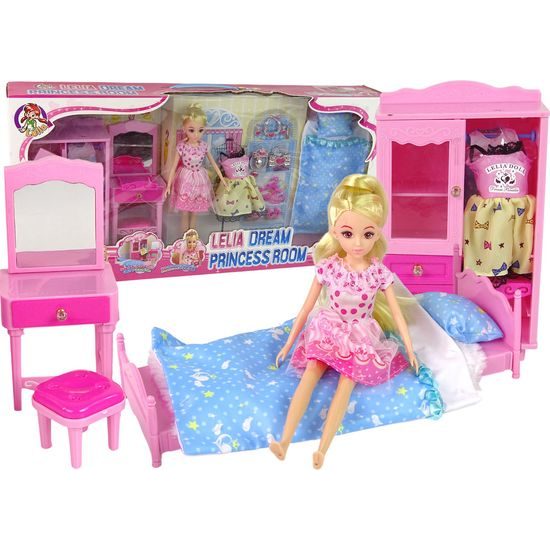 Panenka Lelia včetně ložnice a příslušenství