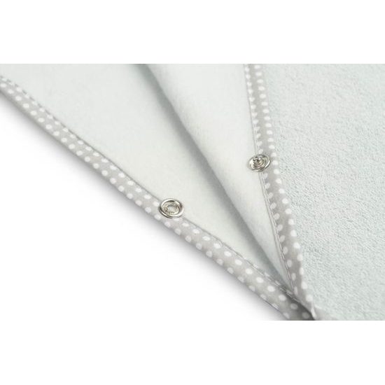 Dětské koupelové pončo, šedá