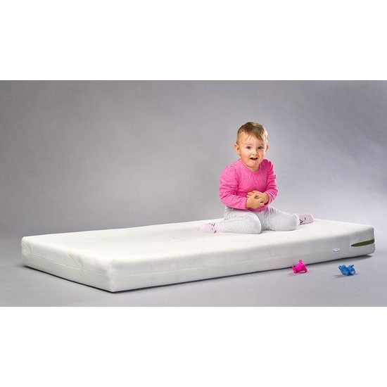 SENSILLO Matrace SENSILLO kokos-molitan-kokos Luxe 120x60cm Bílá