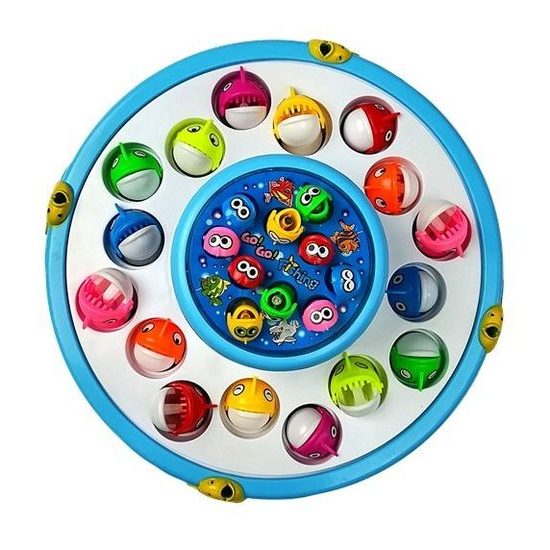 Dětská hra lovení rybiček na baterie GoGo Fishing