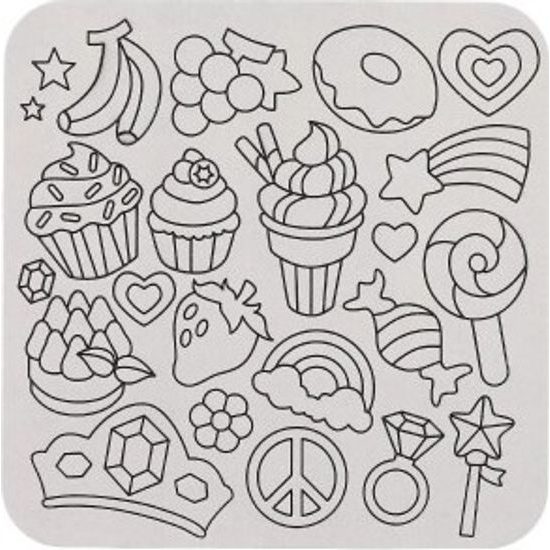 Kreativní sada - kouzlení s fóliovými obrázky třpytivé