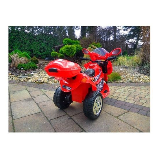 Elektrická tříkolka Racing Red