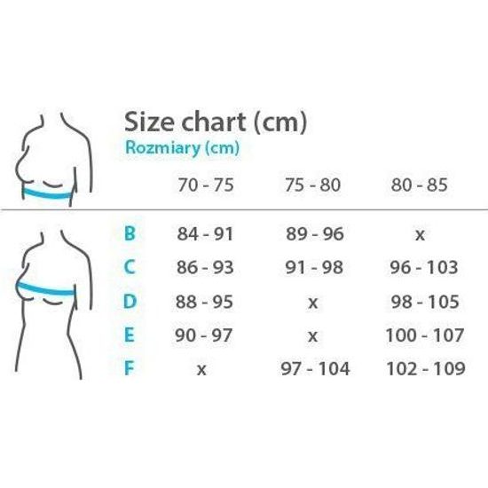 Kojící podprsenka B70-75 bílá