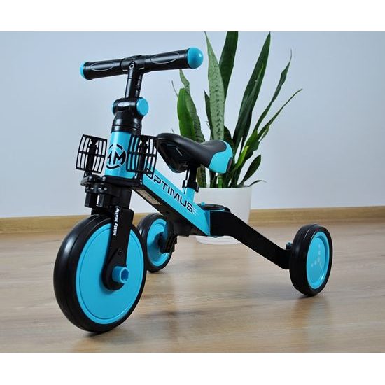 Dětská tříkolka 3v1 Milly Mally Optimus blue