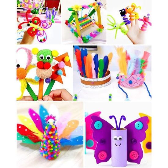 Velká kreativní sada Mega Kraft Kit - 1120 součástí