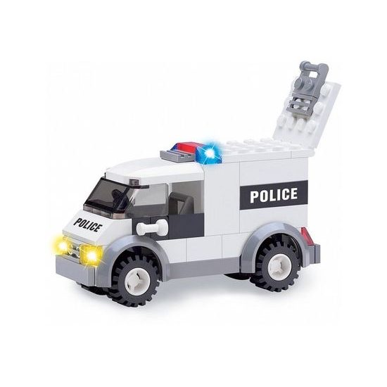 POŠKOZENÝ OBAL Blocki velká policejní stanice 631 dílků