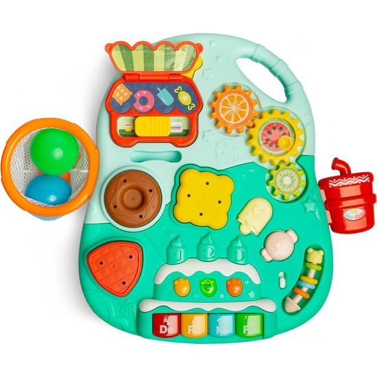Multifunkční dětské chodítko Toyz 5v1 tyrkysové