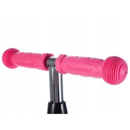 Dětská koloběžka Glow Scooter se svítícími koly růžová