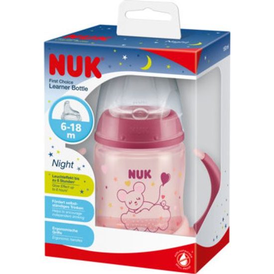 NUK Hrneček First Choice s úchyty Night, 6-18 m+