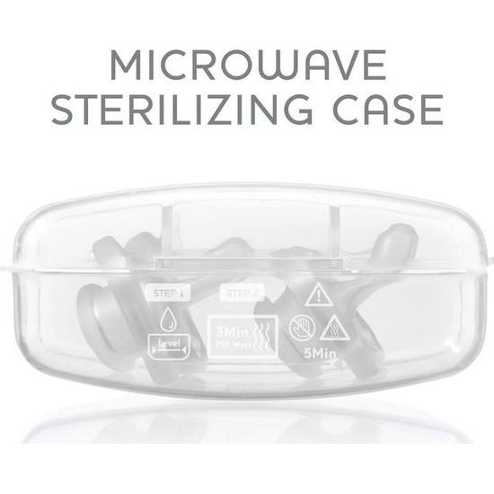 Dětský silikonový dudlík physio luxe 2-6m modrý