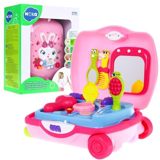 Huile Toys toaletní stoleček v kufříku se světlem a zvukem Makeup Box