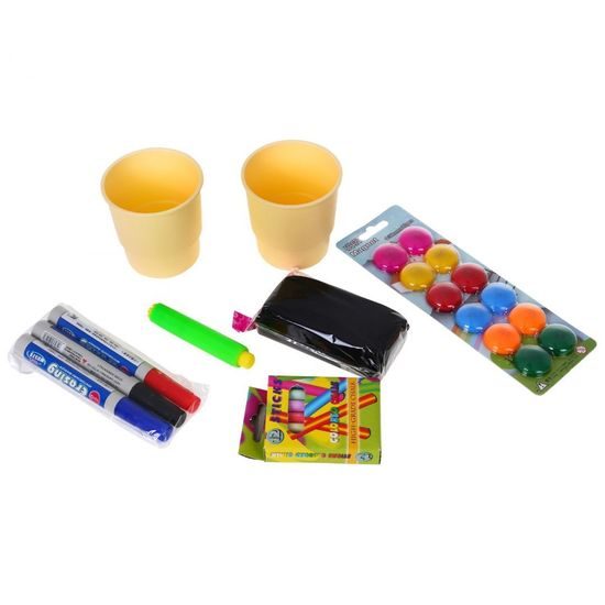 Oboustranná XXL kreslící tabule Little Artist růžová