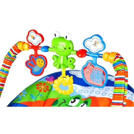 Kojenecké lehátko 2v1 s vibracemi Baby Bouncer