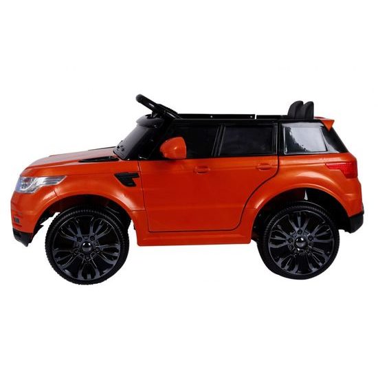 Dětské elektrické autíčko Land Rapid Racer oranžové