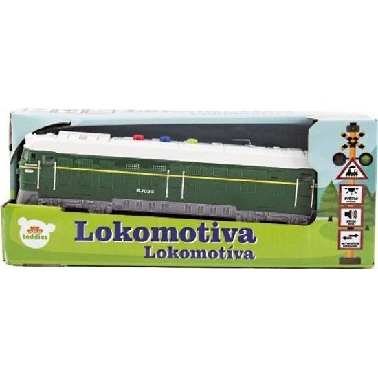 Lokomotiva/Vlak na baterie - mix 2 barvy