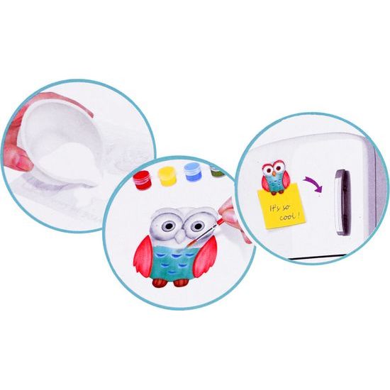 Vyrobte si magnet na ledničku se safari zvířátky