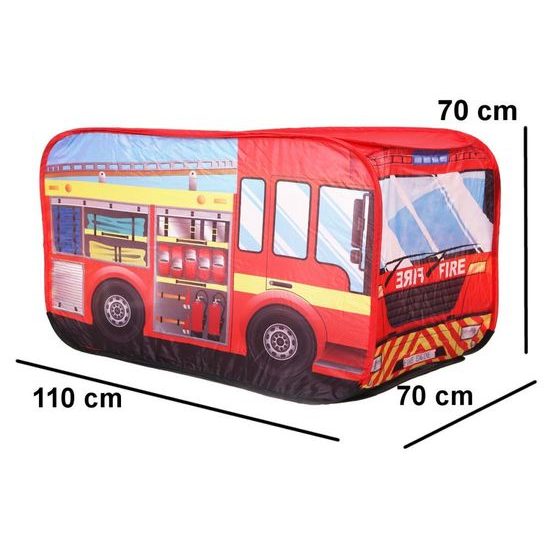 Ecotoys dětský stan Požární auto