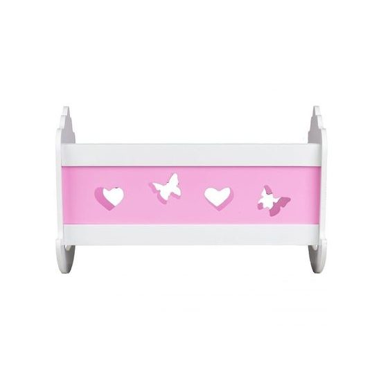 Ecotoys dřevěná postýlka pro panenky