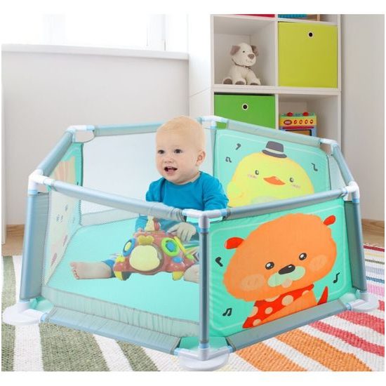 Dětská ohrádka Play Fence - zelená