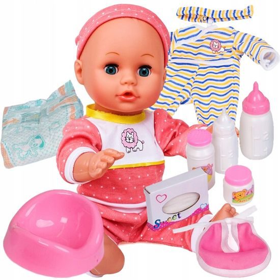 Doris sada 6 panenek 12 cm Happy Dolls