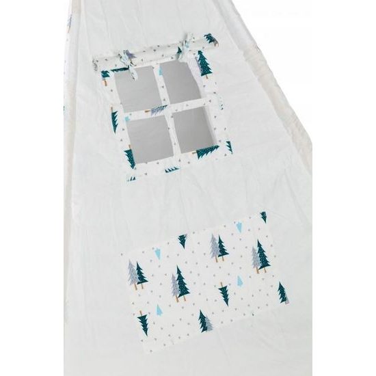 Ecotoys detský indiánsky stan teepee nebeský les