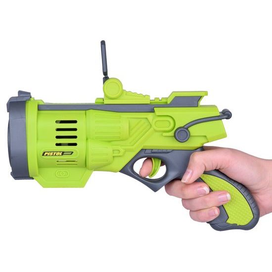 Bublifuk pistole na akumulátor Bubble Gun - zelená