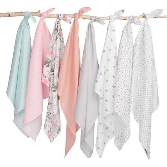 Sensillo Mušelínová plena růžová