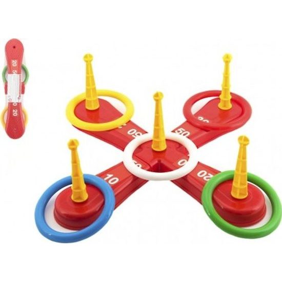 Házecí hra - kříž s kruhy