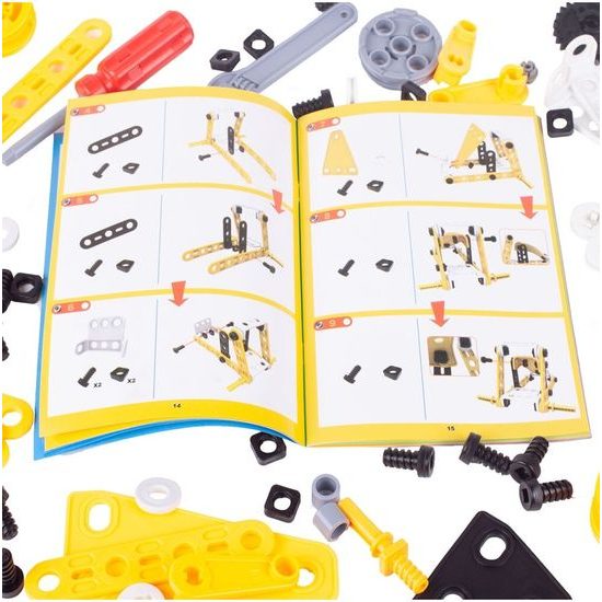 Konstrukční stavebnice 8v1 Build Play 100 dílků