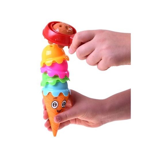 Dětská dovednostní hra Veselá zmrzlina v kornoutu