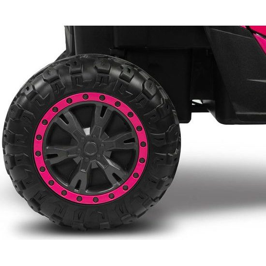 Elektrická čtyřkolka AXEL růžová