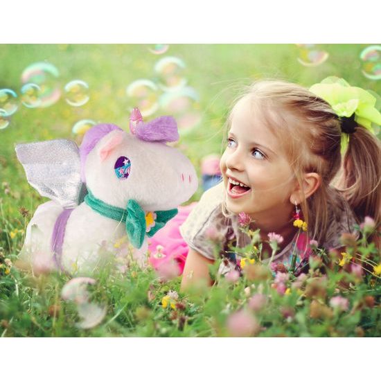 Interaktivní plyšový jednorožec s příslušenstvím Cute Unicorn