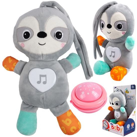 Interaktivní plyšový lenochod na baterie Little Animal