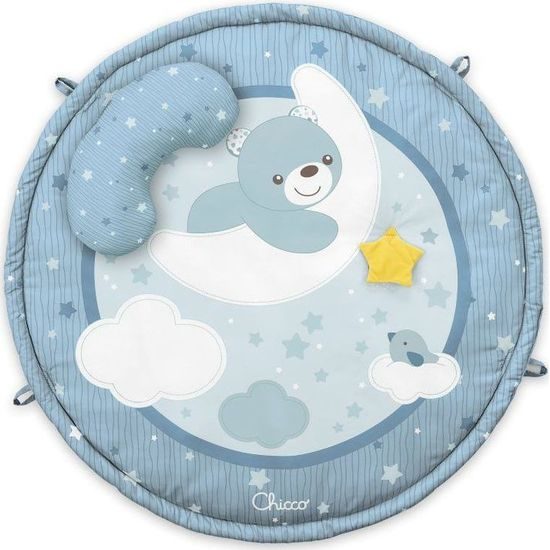 ROZBALENO Chicco hrací deka s projekcí a melodiemi modrá