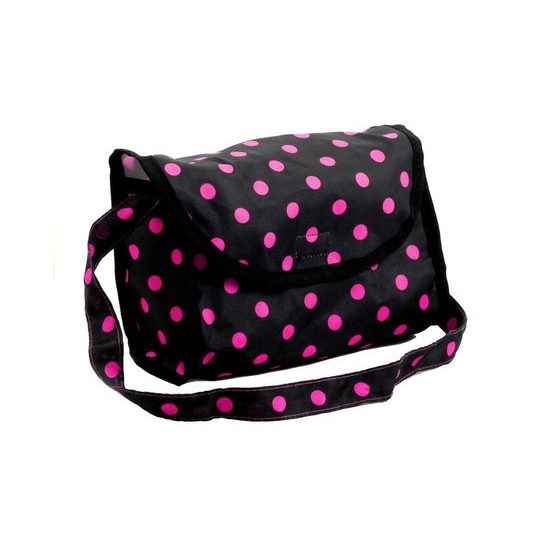 Alice kočárek pro panenky 9346 kombinovaný černý